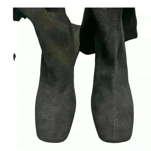 French Connection Charli Over-the-Knee Square Toe Heeled  Boots, Size 7 - Picture 3 of 5